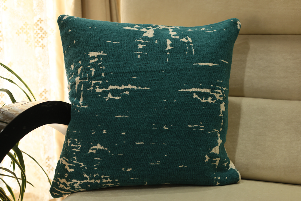 Abstract Jacquard Cushion Cover