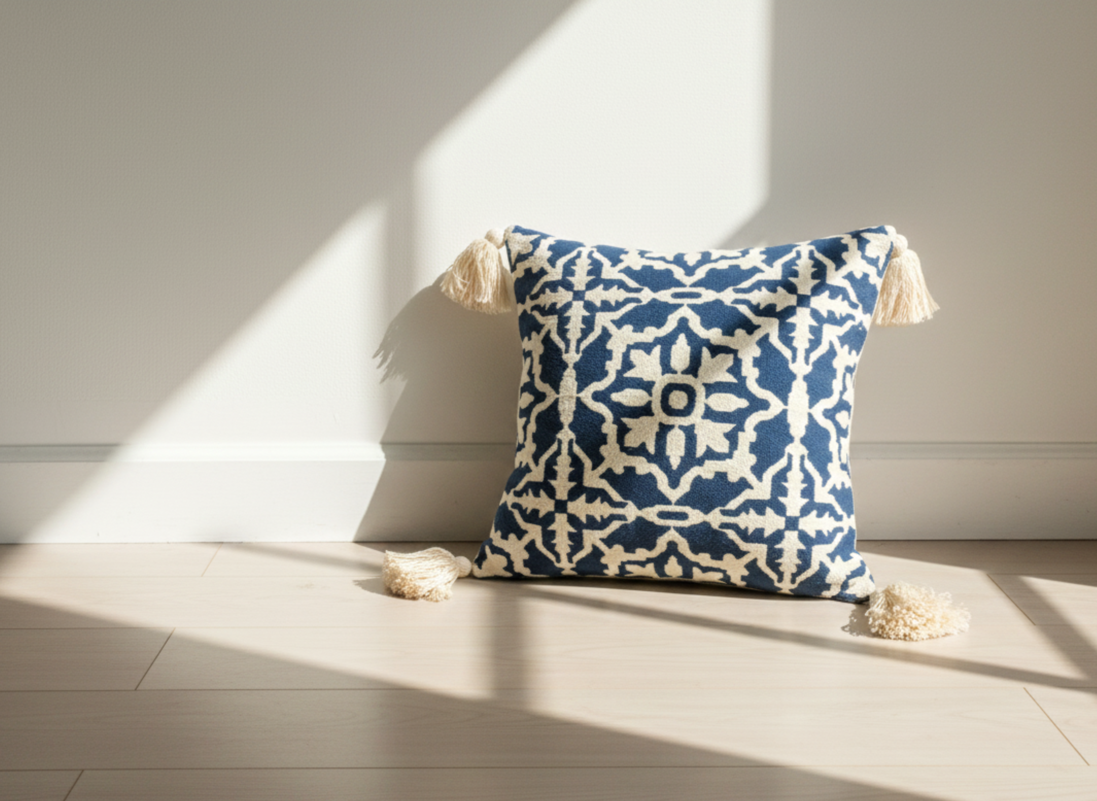 Moroccan Geometric Pattern Cushion Cover