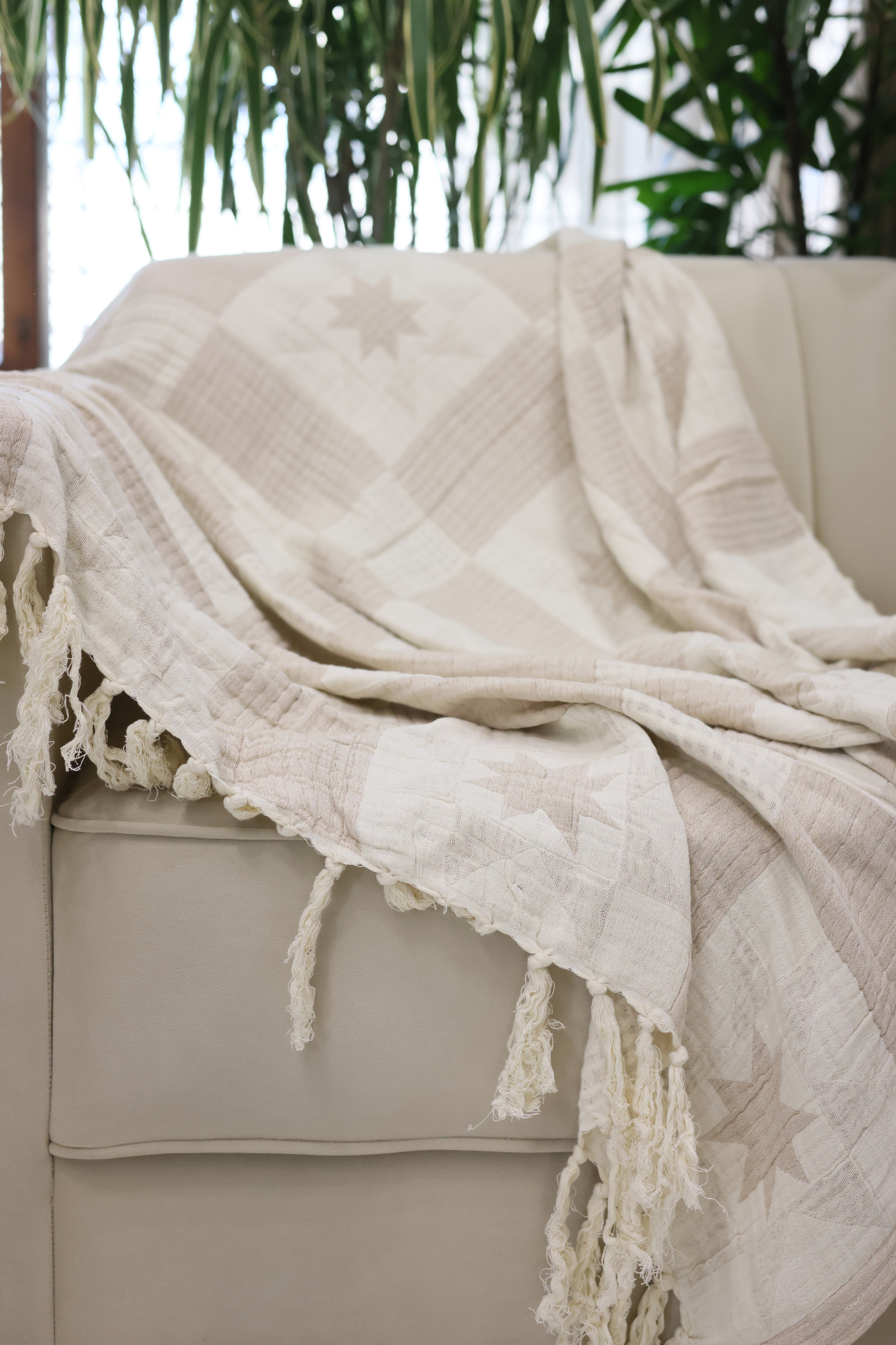 Star Cotton Sofa Throw
