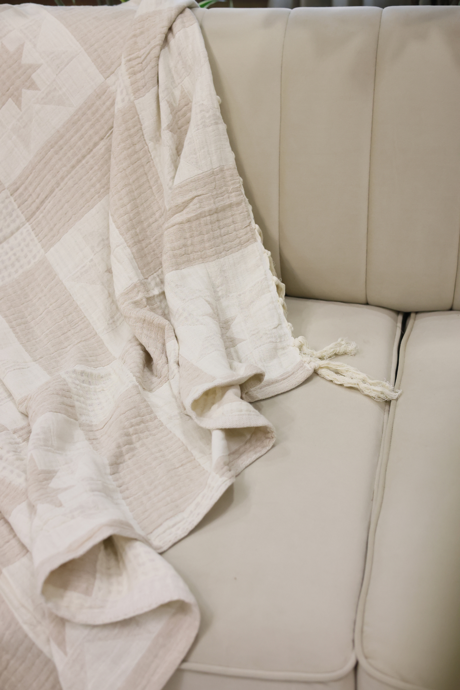 Star Cotton Sofa Throw