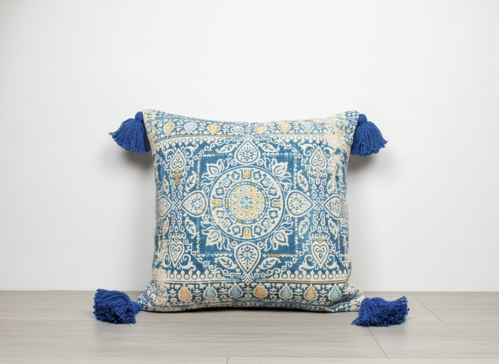 Ethnic-Oriental Cushion Cover