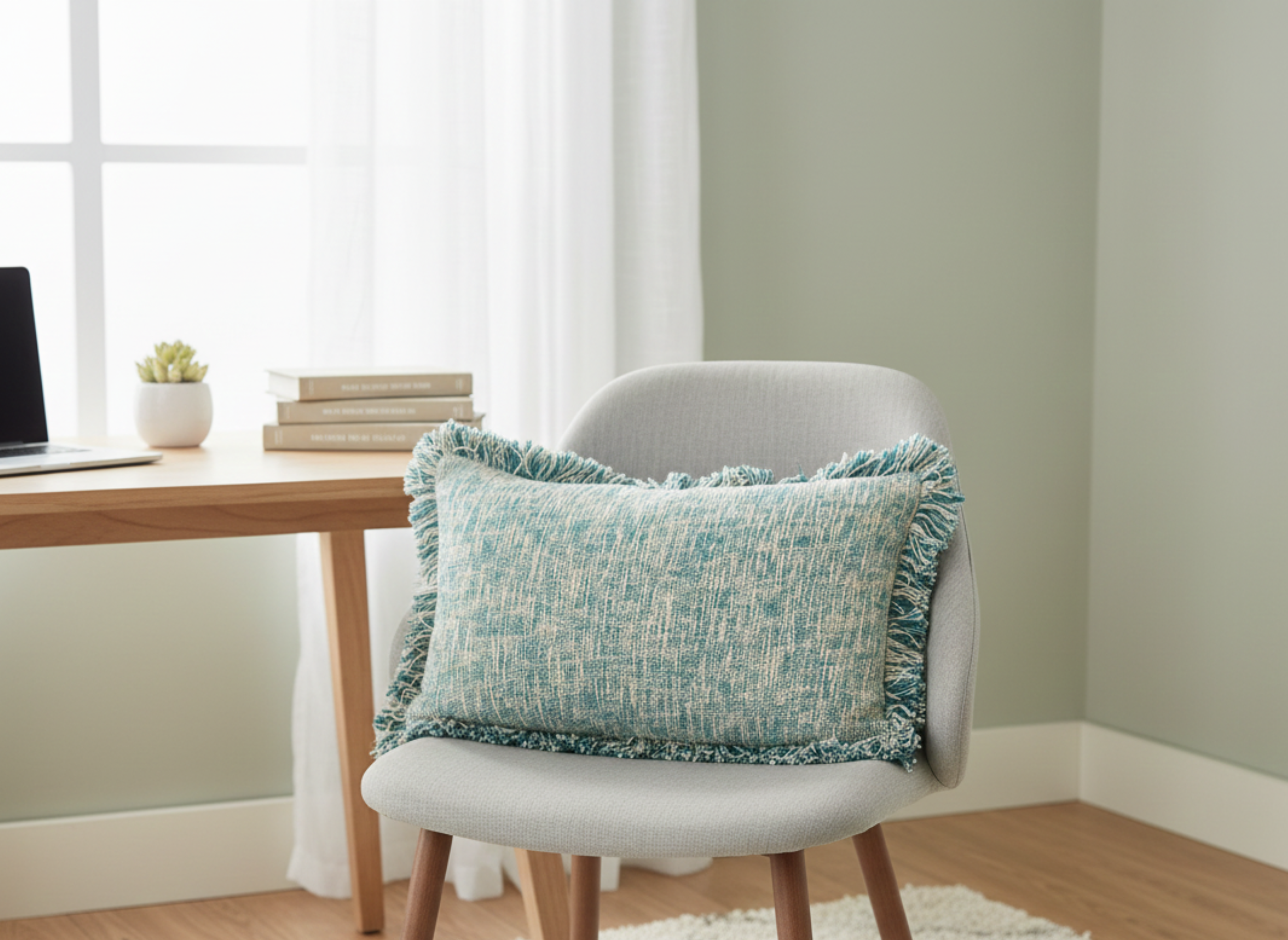 Textured Woven Cushion Cover