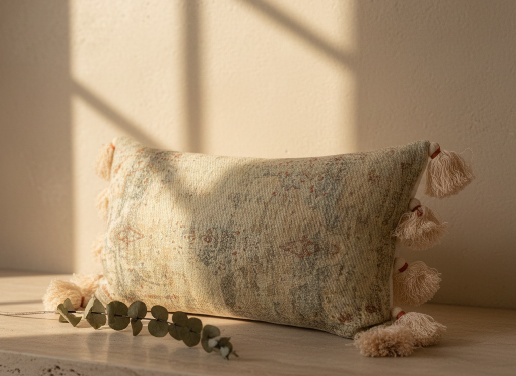 Vintage Style Cushion Cover