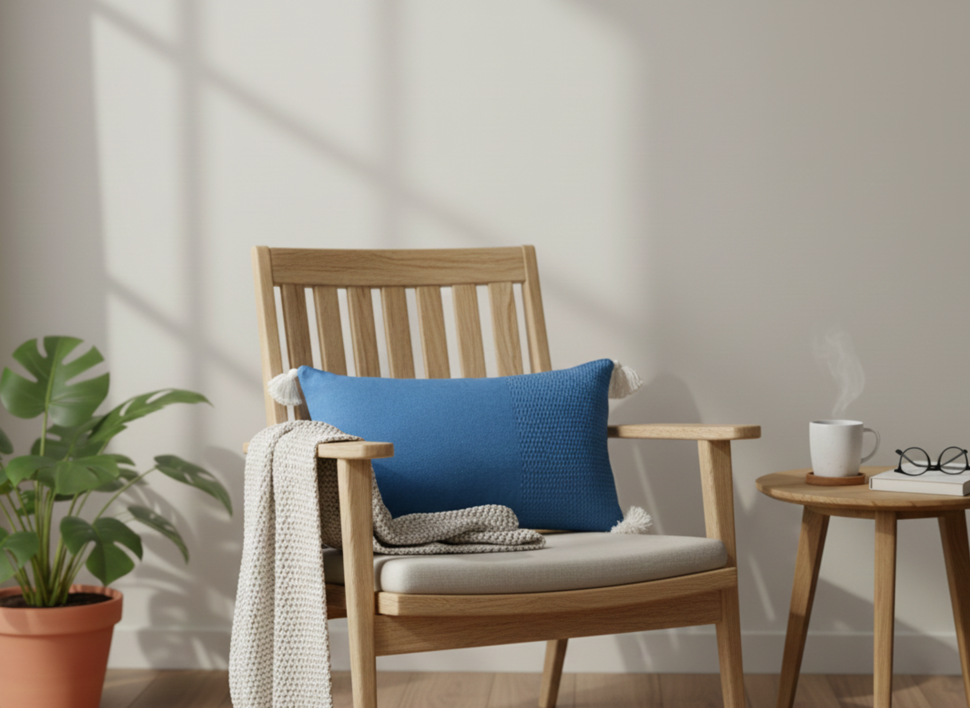 Midnight Blue Cushion Cover