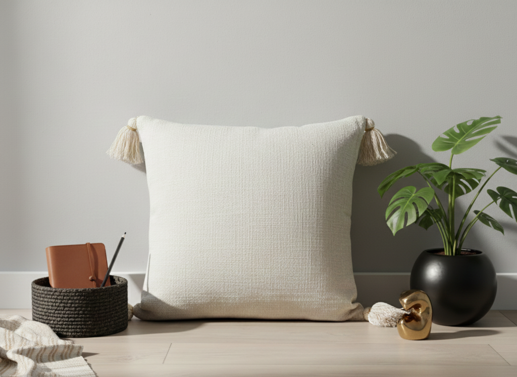Linen Look Cushion Cover