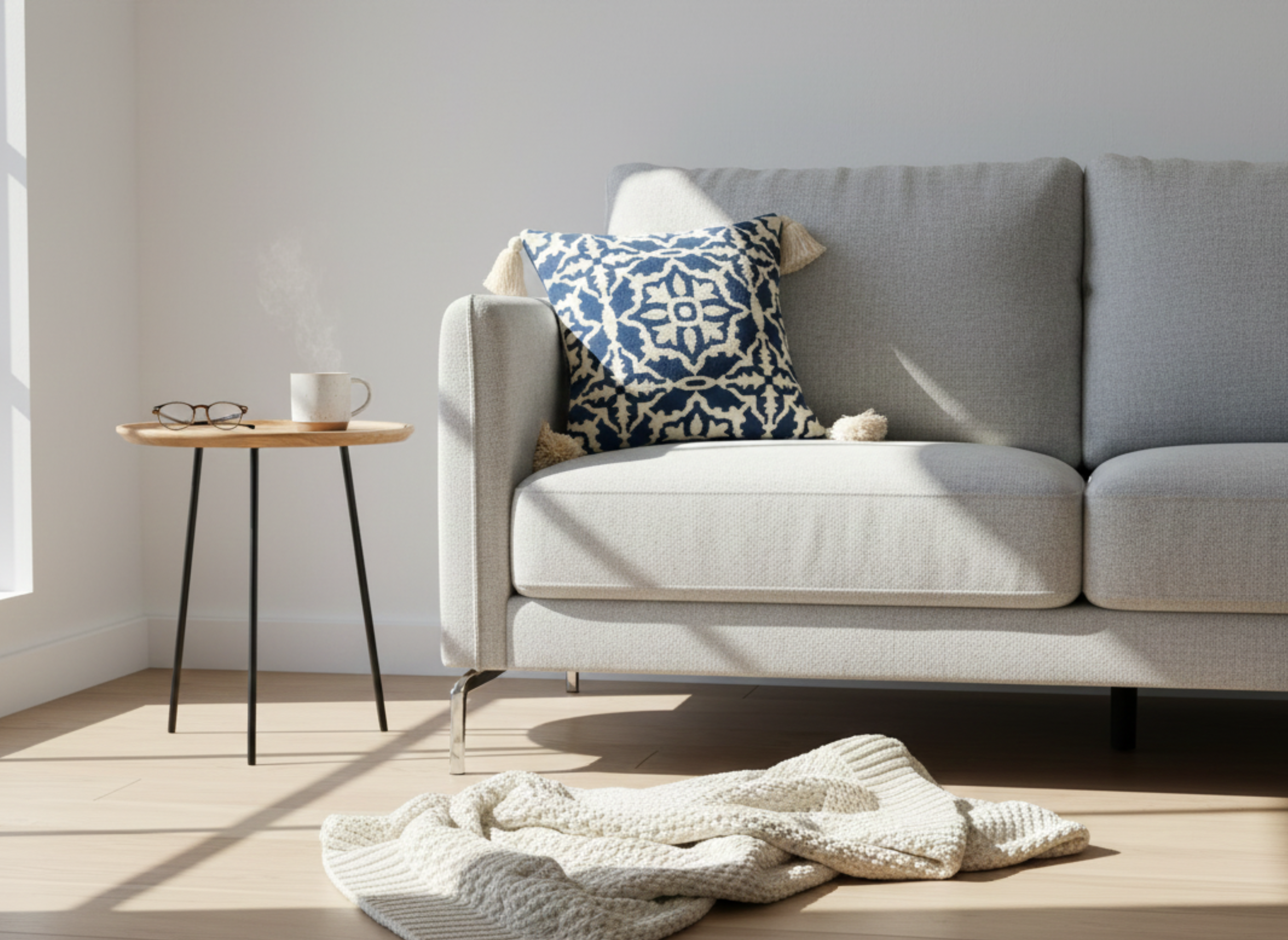Moroccan Geometric Pattern Cushion Cover