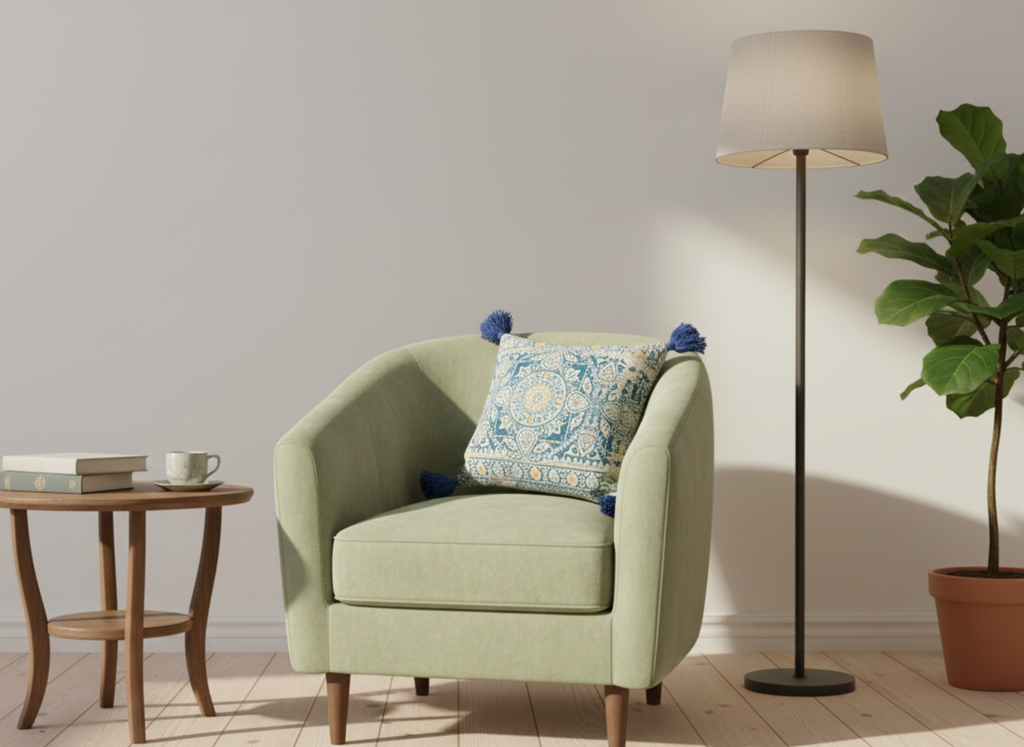 Ethnic-Oriental Cushion Cover