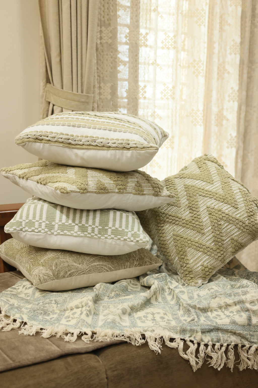 Vintage Botanical Jaipuri Block Print