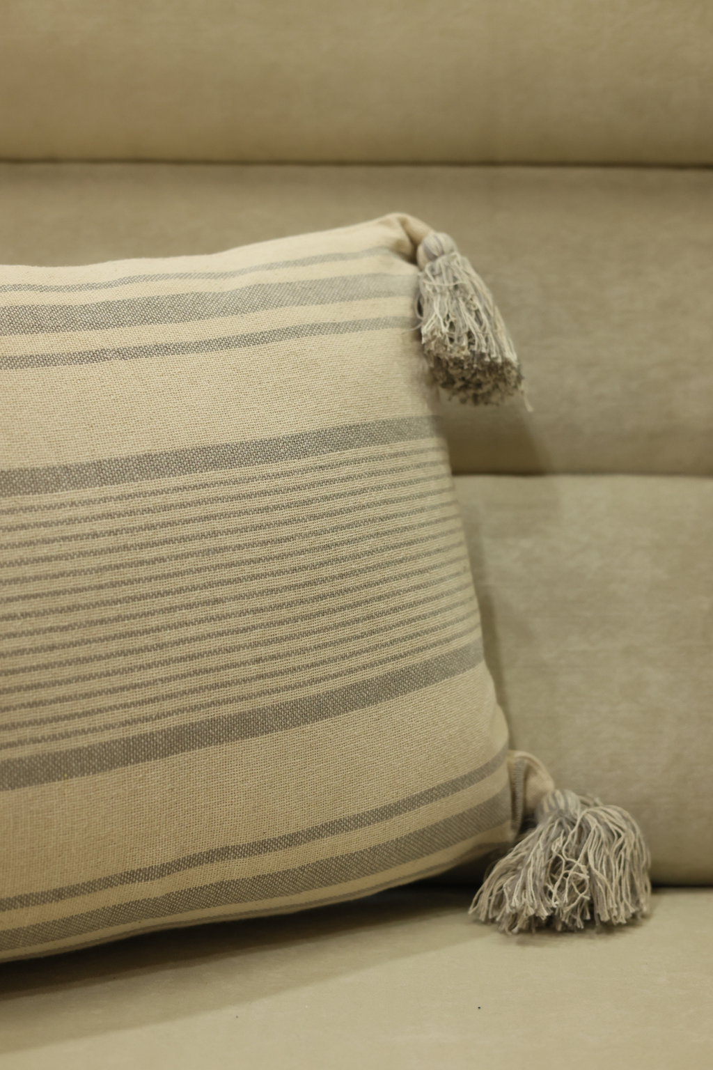 Classic Horizontal Stripe Cushion Cover