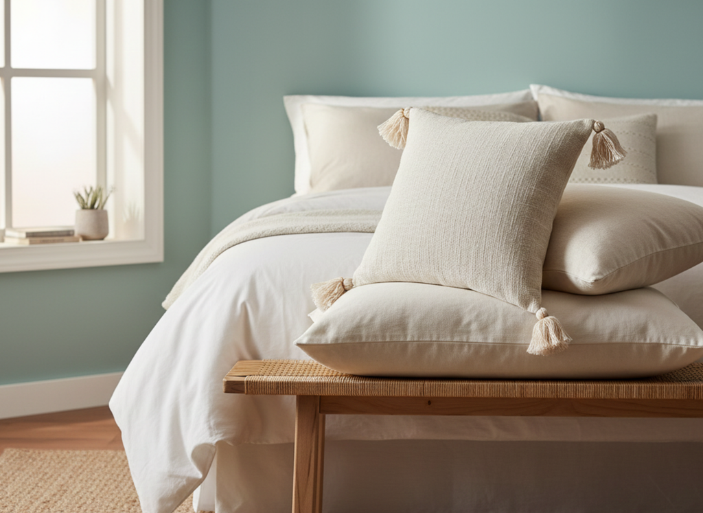 Linen Look Cushion Cover