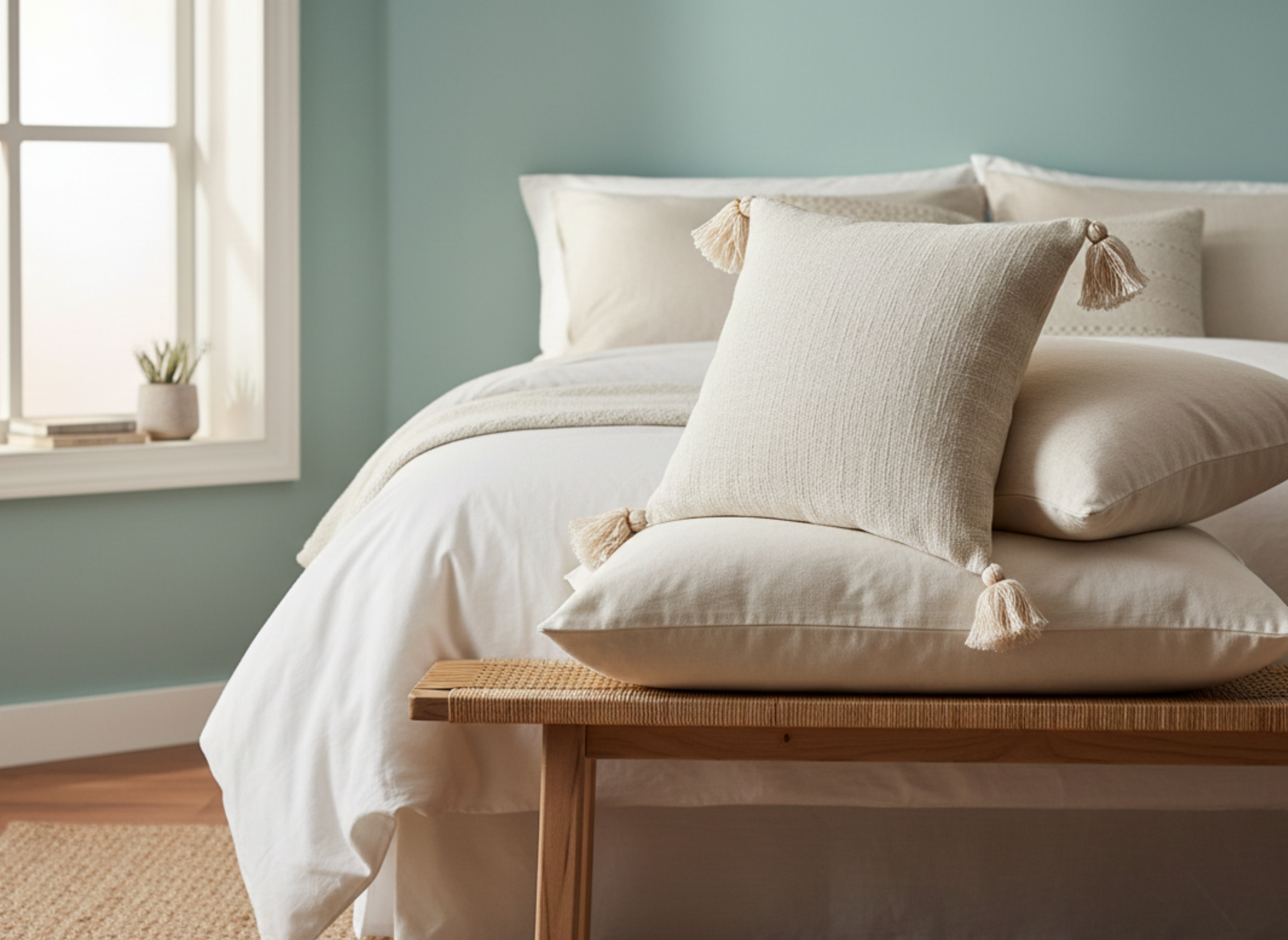 Linen Look Cushion Cover