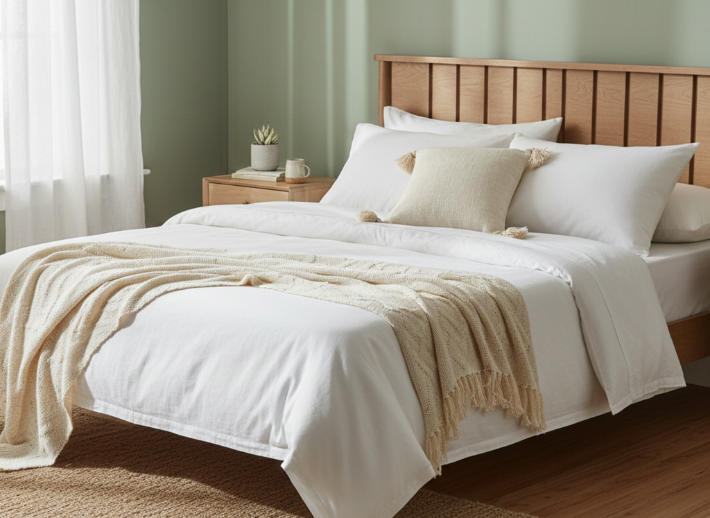 Linen Look Cushion Cover