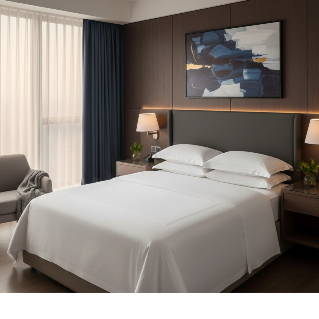 Cotton Sateen Bedsheet Set 300 Thread Count