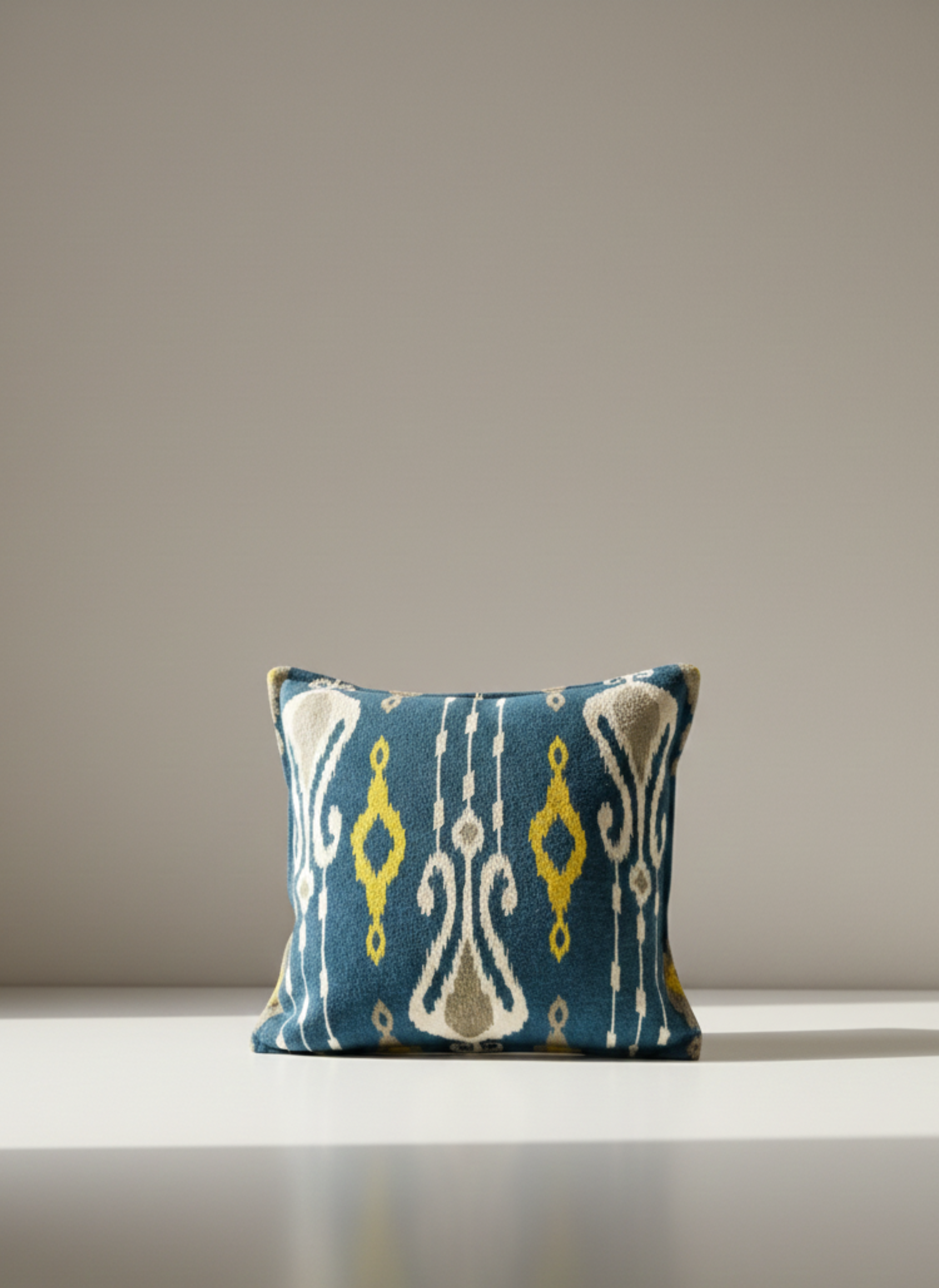 IKAT-Style Cushion Cover